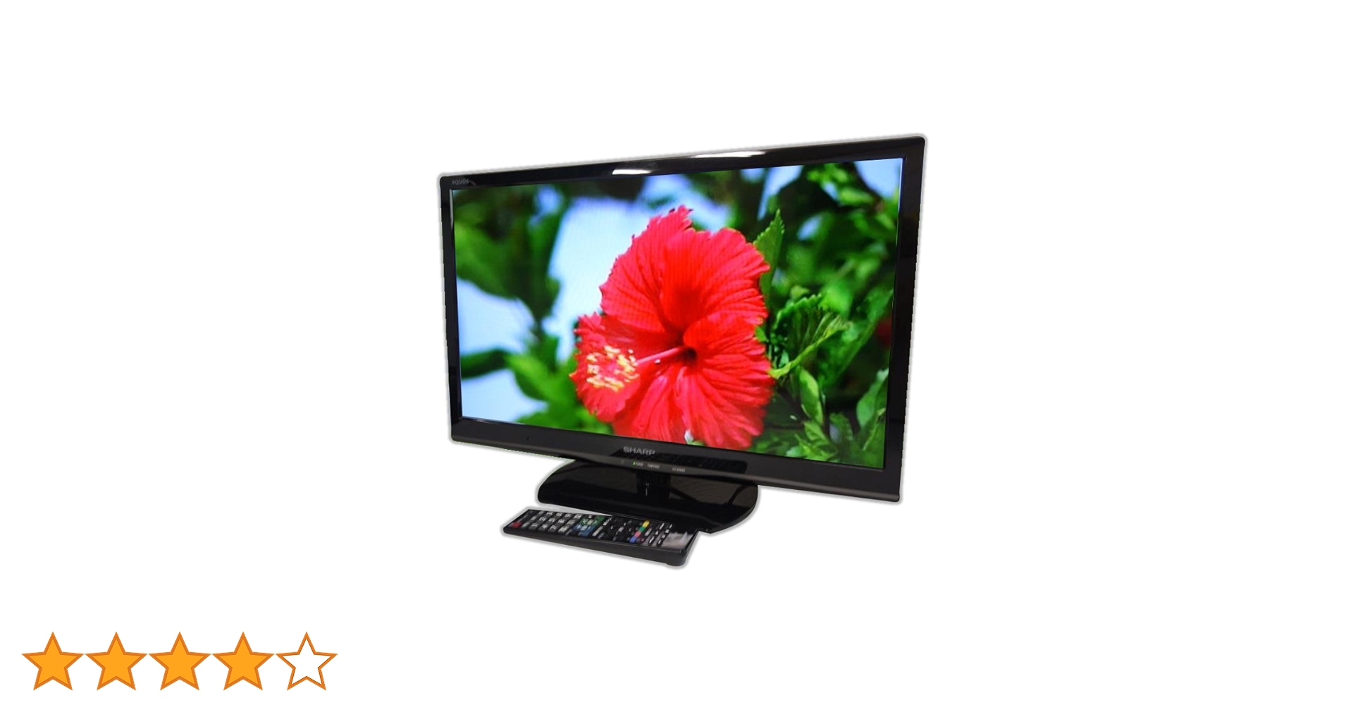 シャープAQUOS 24型 液晶テレビ 2014年製 純正リモコンB-CAS付き シャープAQUOS 24型 液晶テレビ 2014年製 純正リモコンB-CAS付き